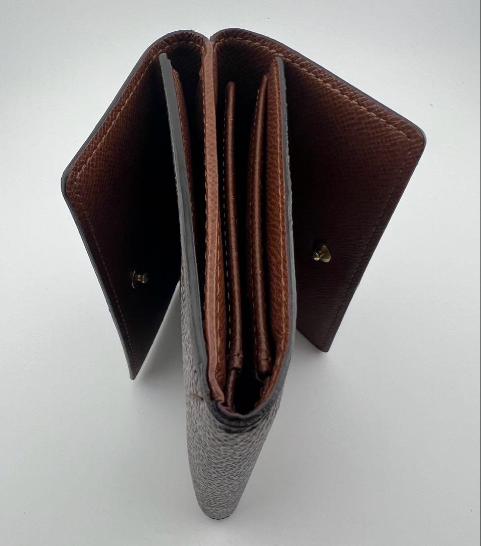 美品】LOUIS VUITTON 三つ折りM61652 Wホック ジャンク