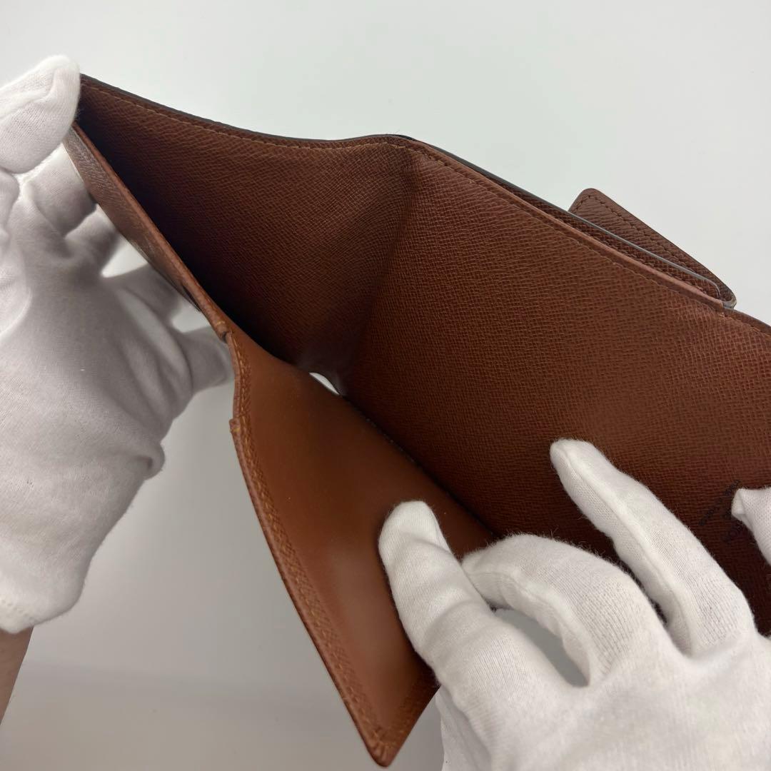 美品】LOUIS VUITTON 三つ折りM61652 Wホック ジャンク