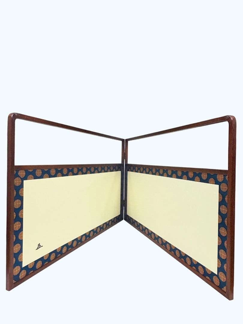 茶道具 風炉先 屏風 太玄書付 小林太玄 唐松 金砂子遠山 衝立 326