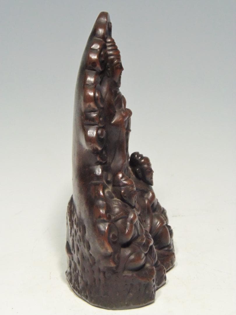 出羽三山像 置物 古備前 骨董品 備前焼 レア古備前・レア備前焼 【公式