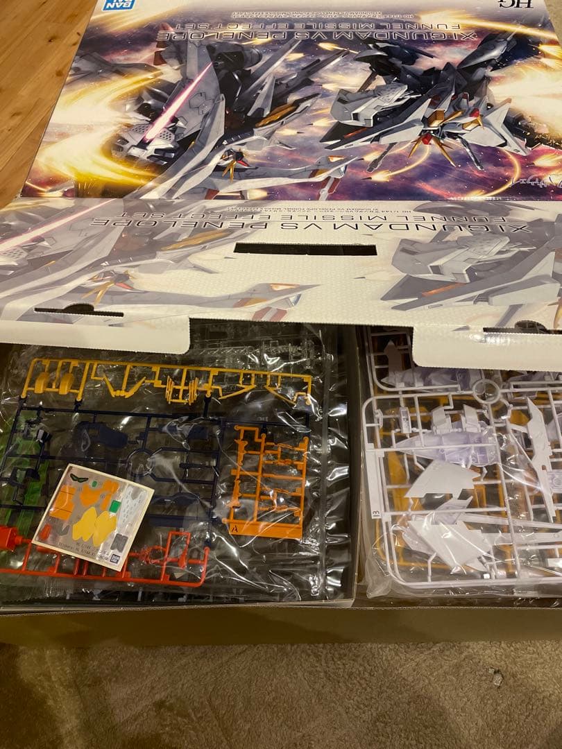HG クスィーガンダムVSペーネロペー ファンネル・ミサイルエフェクトセット