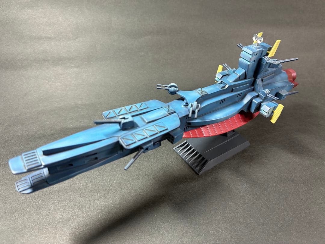 ガンプラ旧キット　サラミス改　塗装済み完成品 旧キット サラミス｜ヒロハルさんのガンプラ作品｜GUNSTA（ガンスタ）