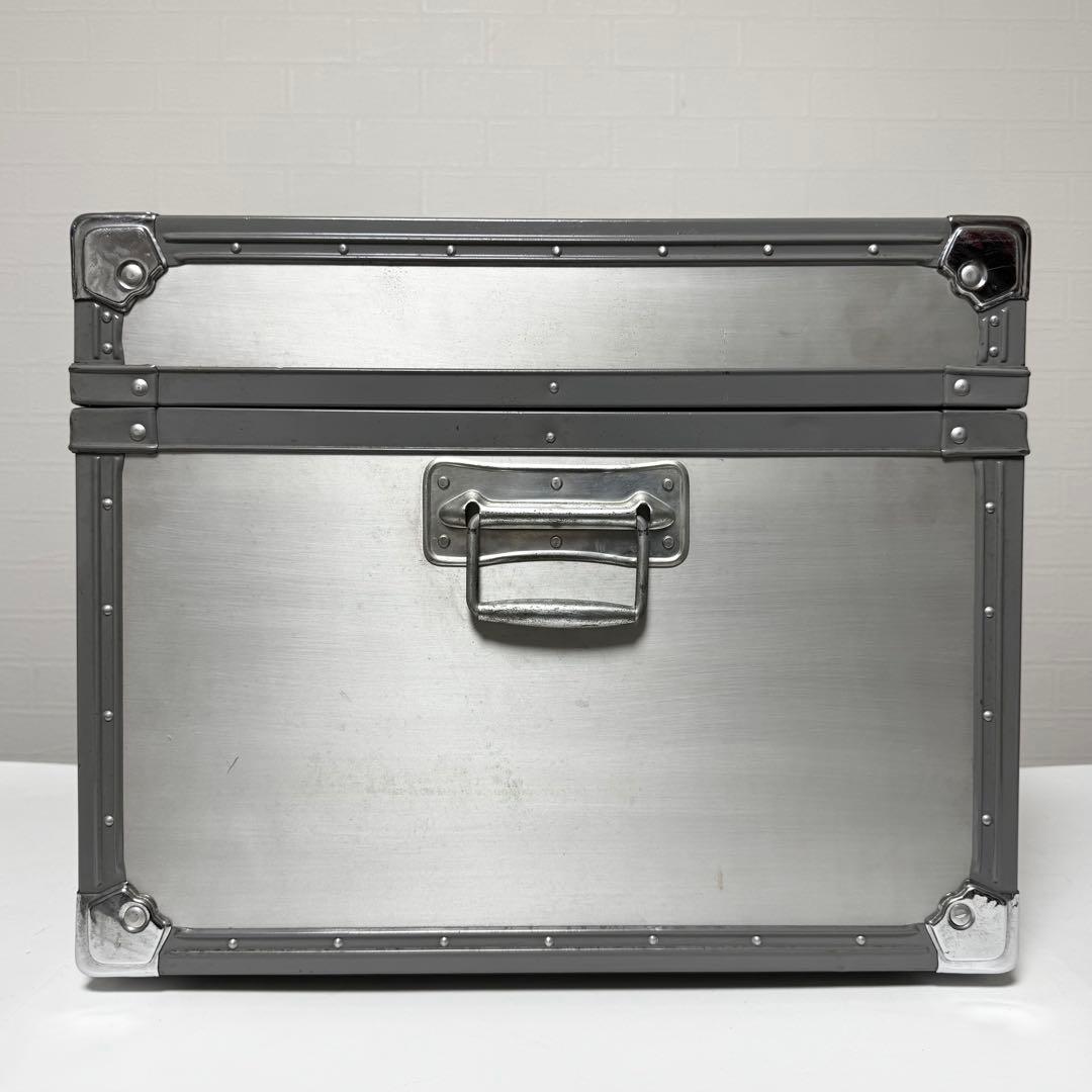 貴重】三越 万国 アルミトランクケース コンテナボックス ボートトランク