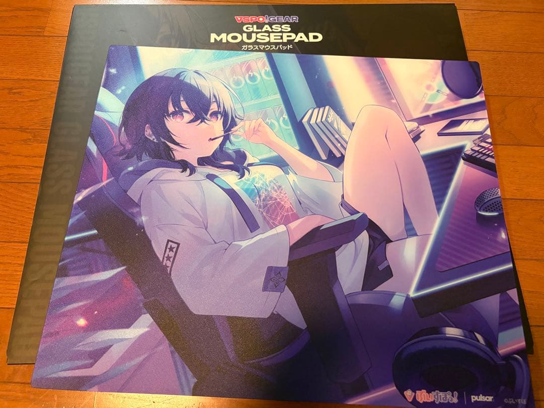 VSPO! GEAR ガラスマウスパッド 一ノ瀬うるは