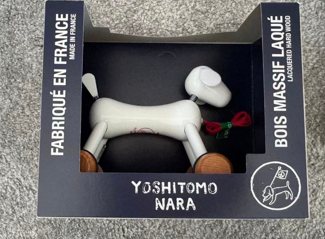 新品未使用　箱付き　奈良美智 置物　限定　希少　プルトイ dog ドッグ