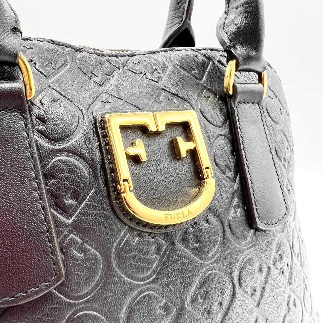 ✨希少 美品 フルラ ショルダーバッグ ファンタスティカ 2way レザー