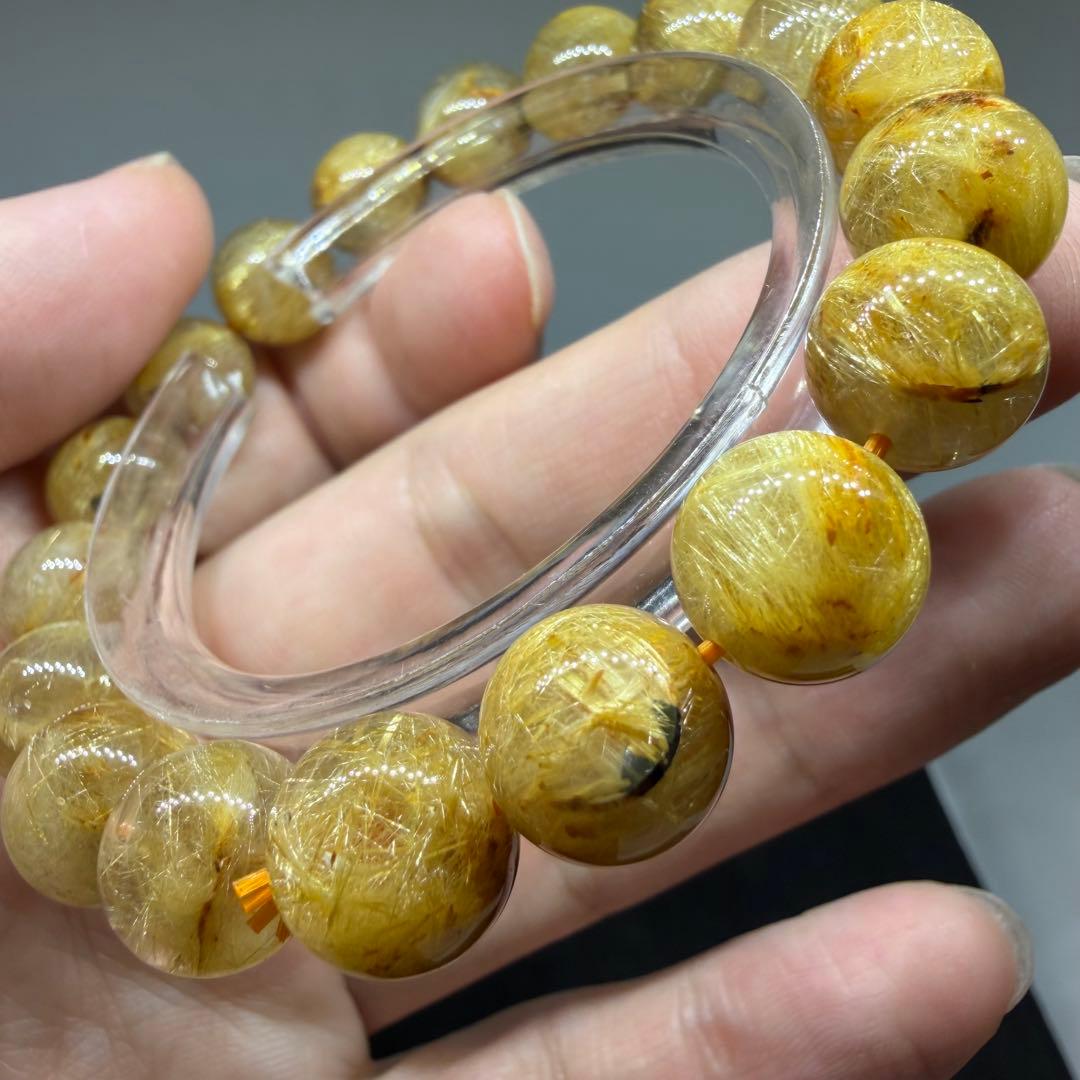 ●ゴールドタイチンルチルクォーツ070●