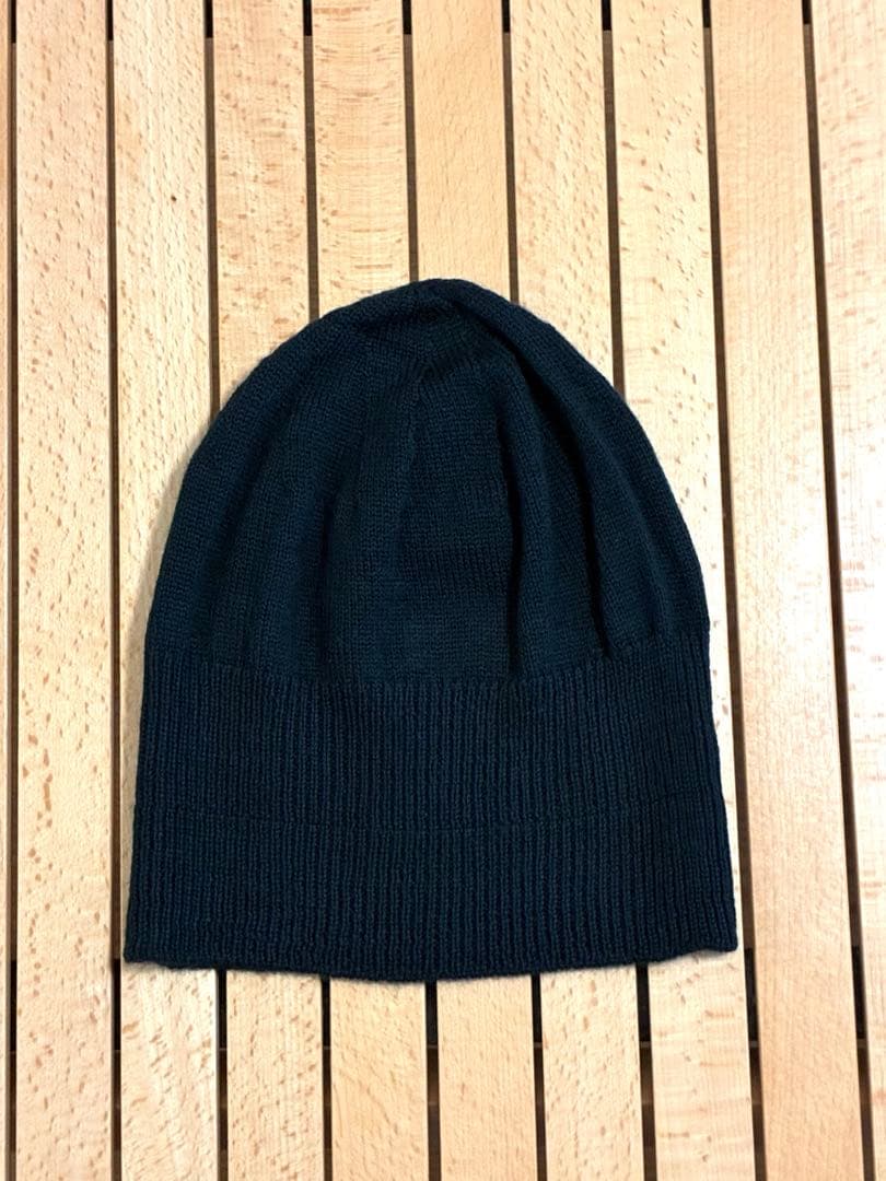 JOHN SMEDLEY ウール ダークグリーン ニット帽 ビーニー ［美品］ 2025