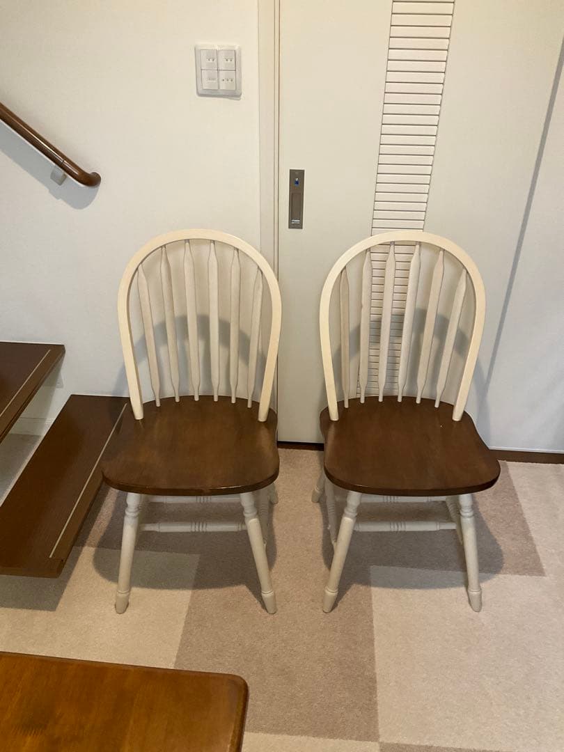 出品① マキアート　ダイニング　テーブルx1 & チェアx2 セット