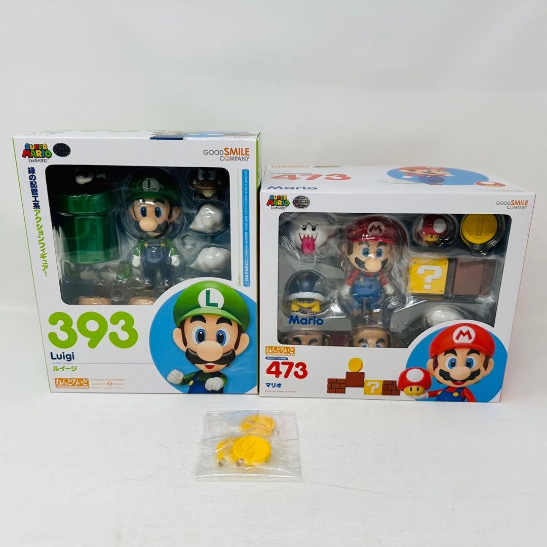 ねんどろいど スーパーマリオ マリオ ＆ ルイージ 2体 セット / SUPER