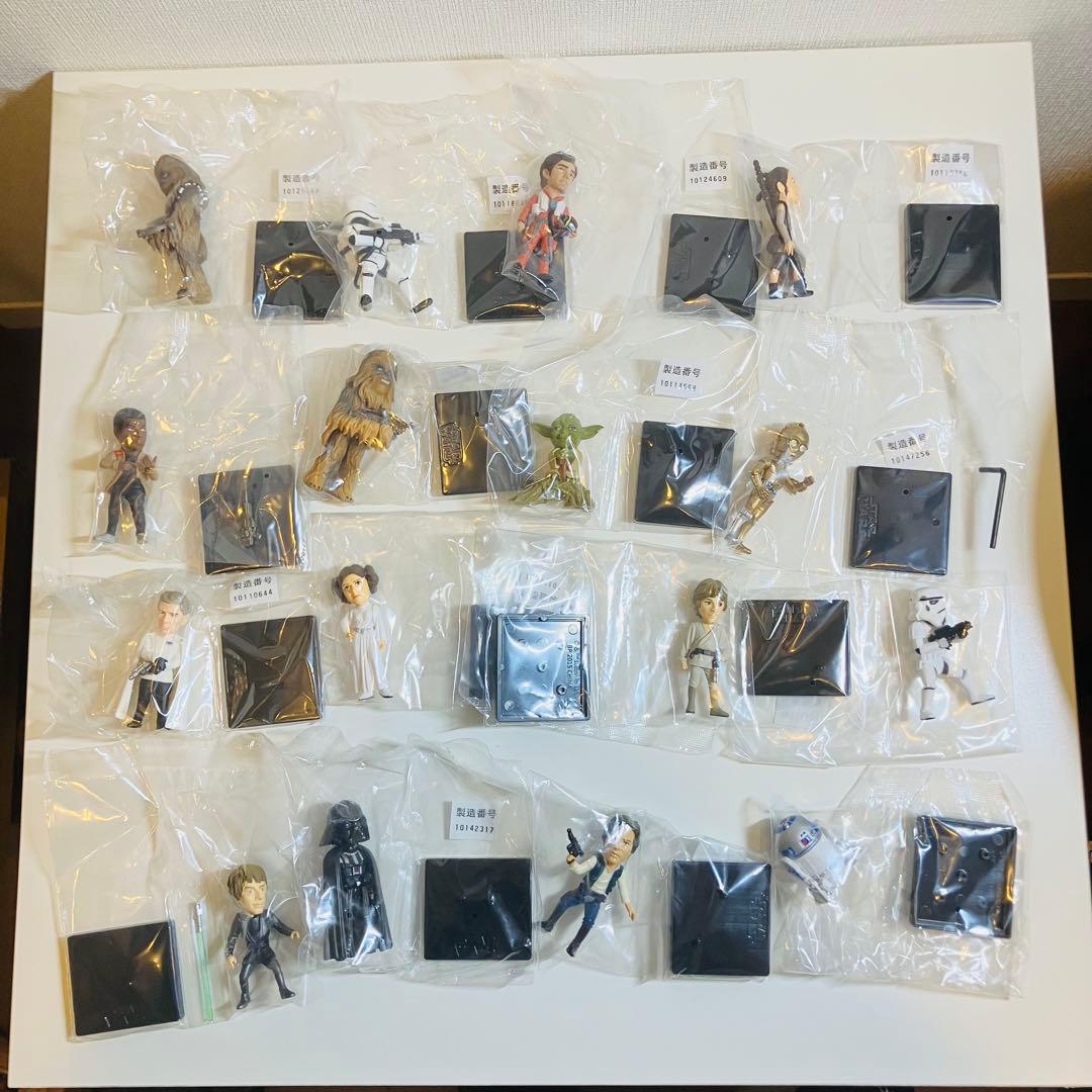 STAR WARS ワールドコレクタブルフィギュア スターウォーズ 17個セット