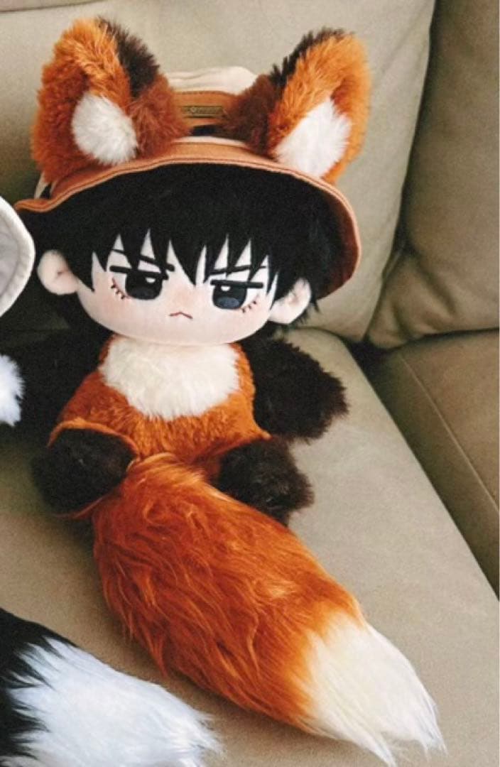 スラムダンク　ぬいぐるみ　流川楓　20cm 着せ替え slam dunk