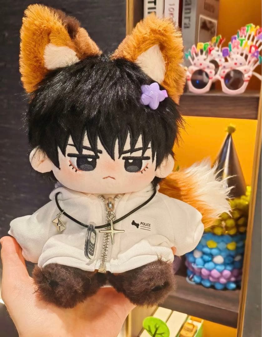 スラムダンク　ぬいぐるみ　流川楓　20cm 着せ替え slam dunk