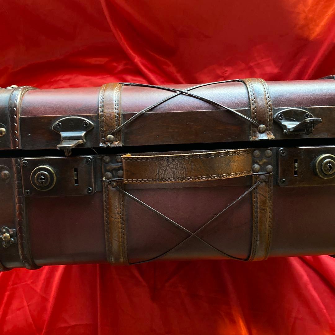 危機裸裸商店 ウッドトランク Dangerous nude ビンテージ風ボックス