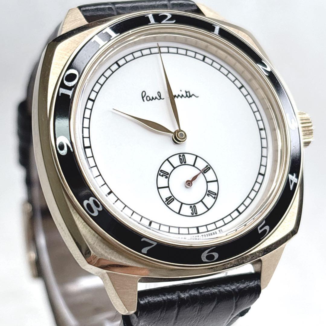 Paul Smith ポールスミス 腕時計 1995 復刻版 ゴールド
