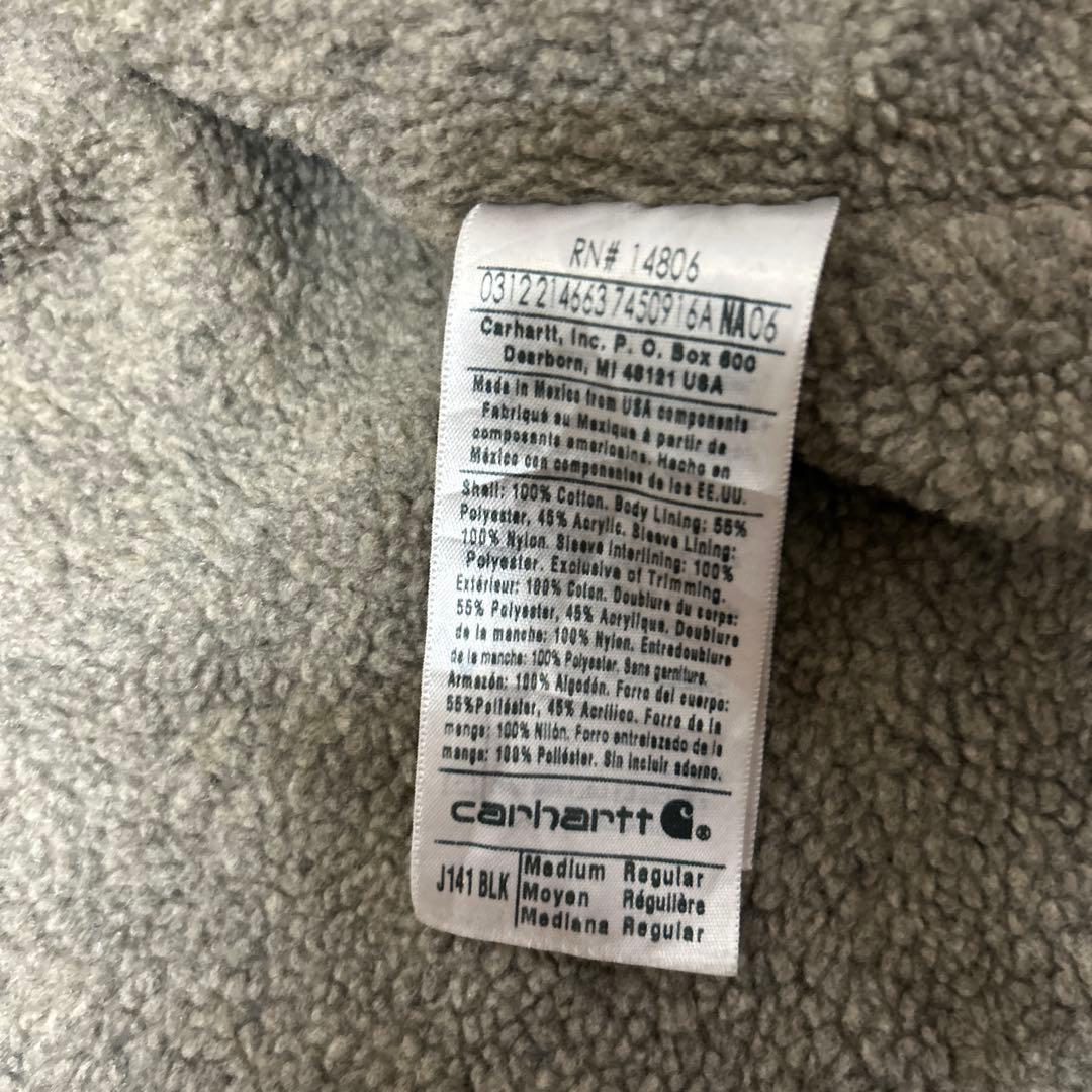 Carhartt アクティブジャケット　ブラック　GOODSIZE