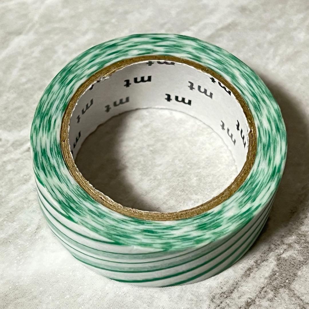 mt マスキングテープ 限定 廃盤 ストライプ みどり 緑 - メルカリ