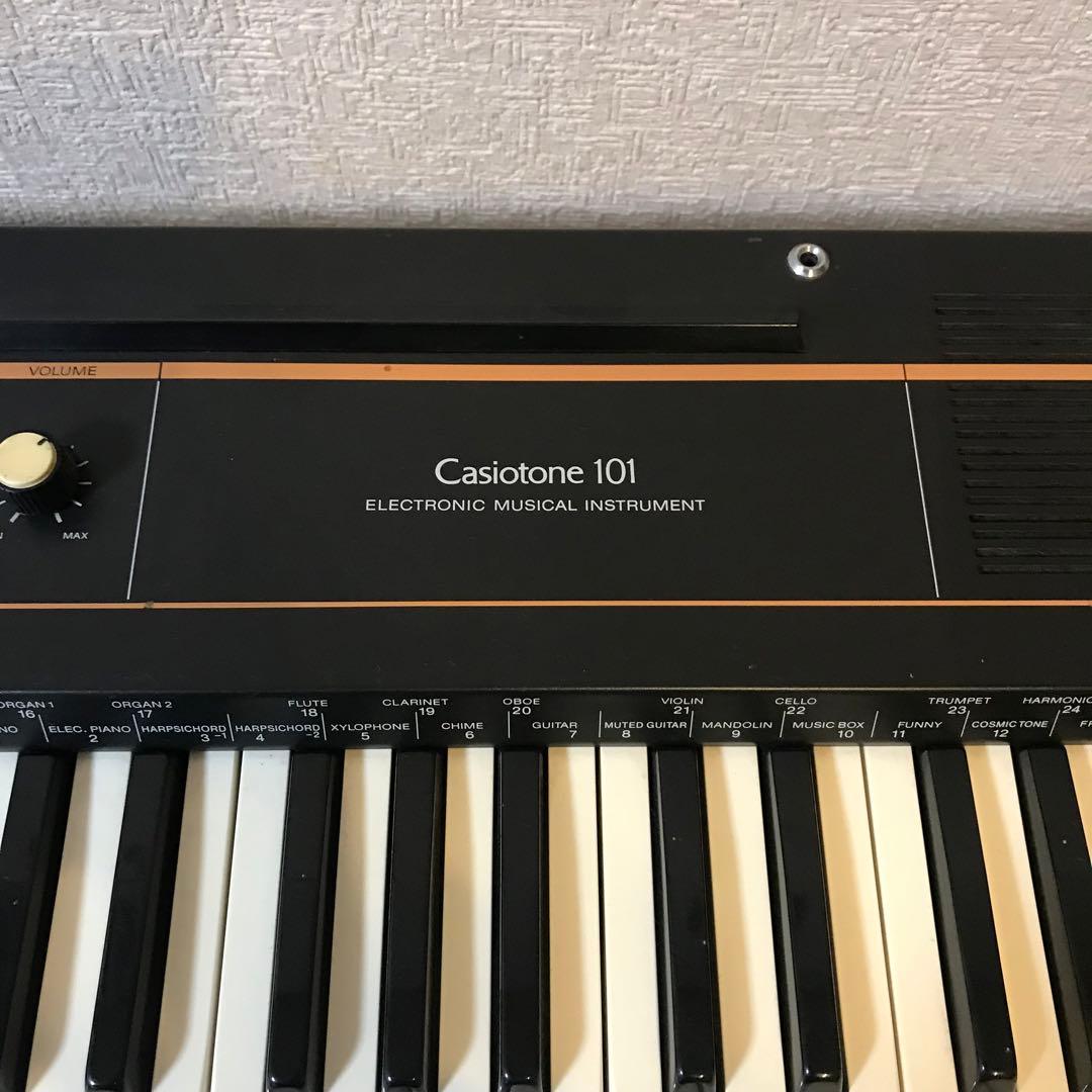 CASIO Casiotone 101 アナログシンセサイザー　動作確認済み
