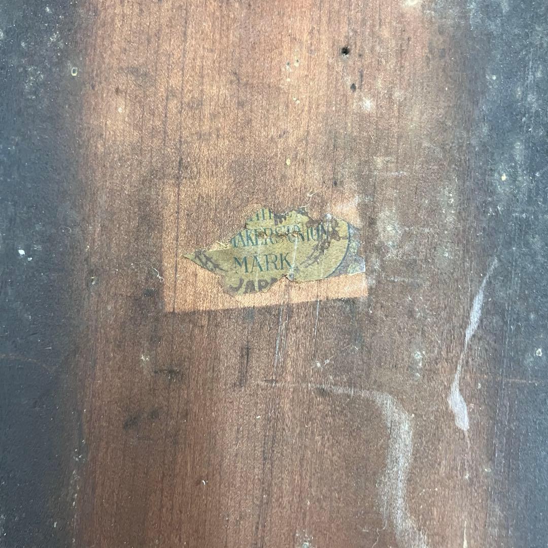 ①TRADE MARK 掛け時計　振り子時計　ゼンマイ式　※現状渡し