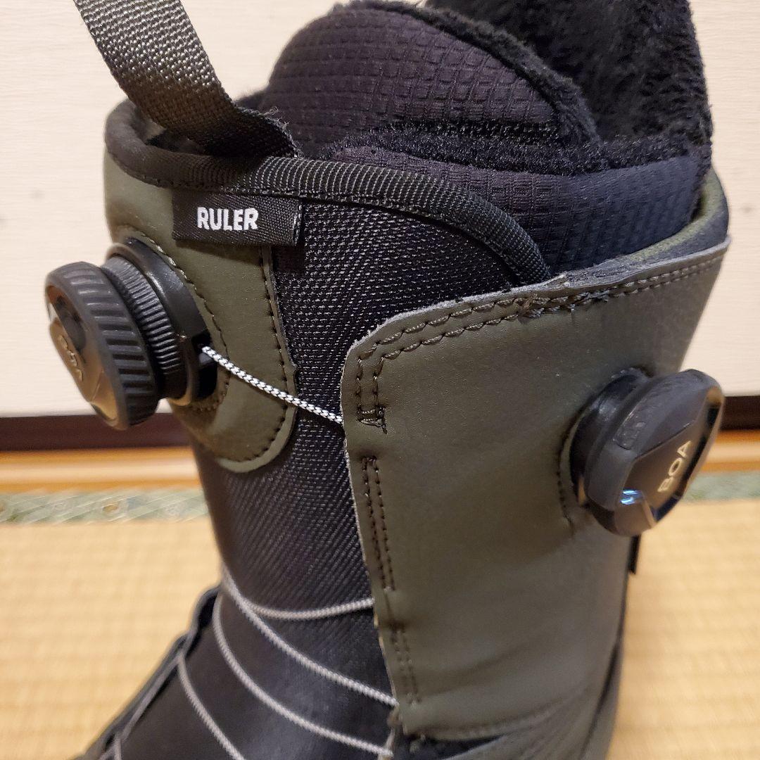 Ruler Boa Wide スノーボードブーツ 男性用 オリーブグリーン