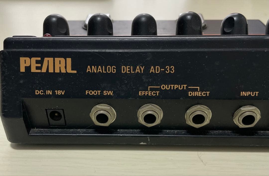 名機 PEARL アナログディレイ AD-32 通電化 動作未確認 ジャンク