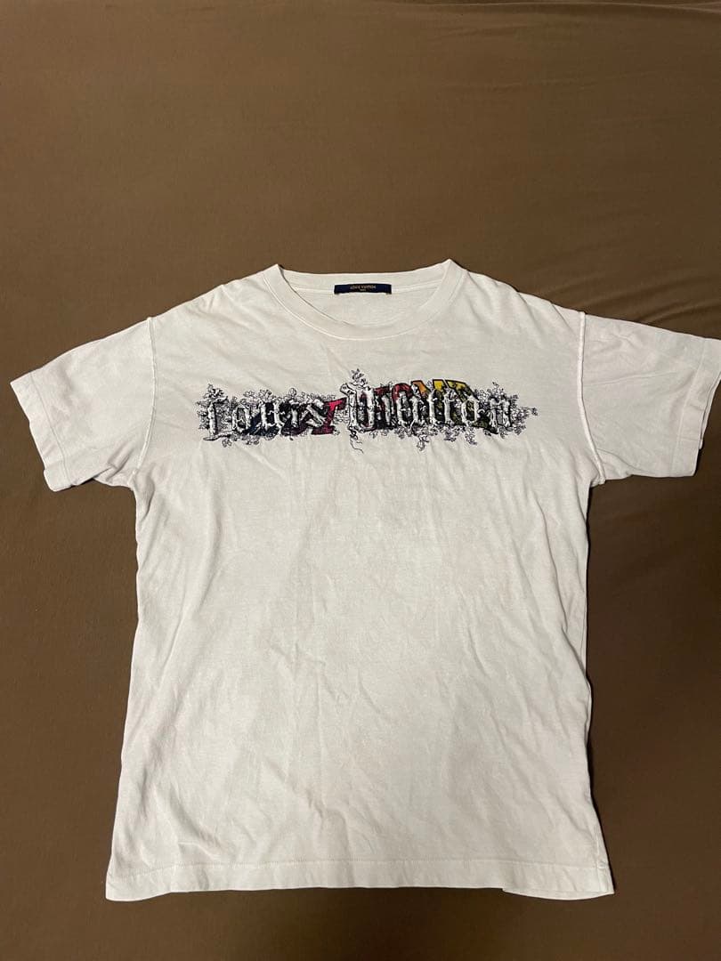 希少【LOUIS VUITTON】オズの魔法使い/ロゴ 刺繍/半袖 Tシャツ｜希少