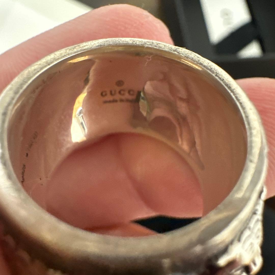 GUCCI トラ スカル シルバーリング