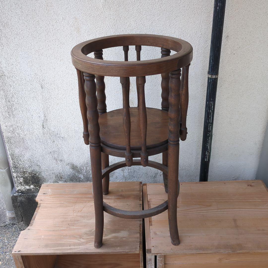 アンティーク 脚付き火鉢 木製 モダン 立火鉢 立 火鉢台 飾り台 花台 アンティーク 脚付き火鉢 木製 モダン 立火鉢 立 火鉢台 飾り台