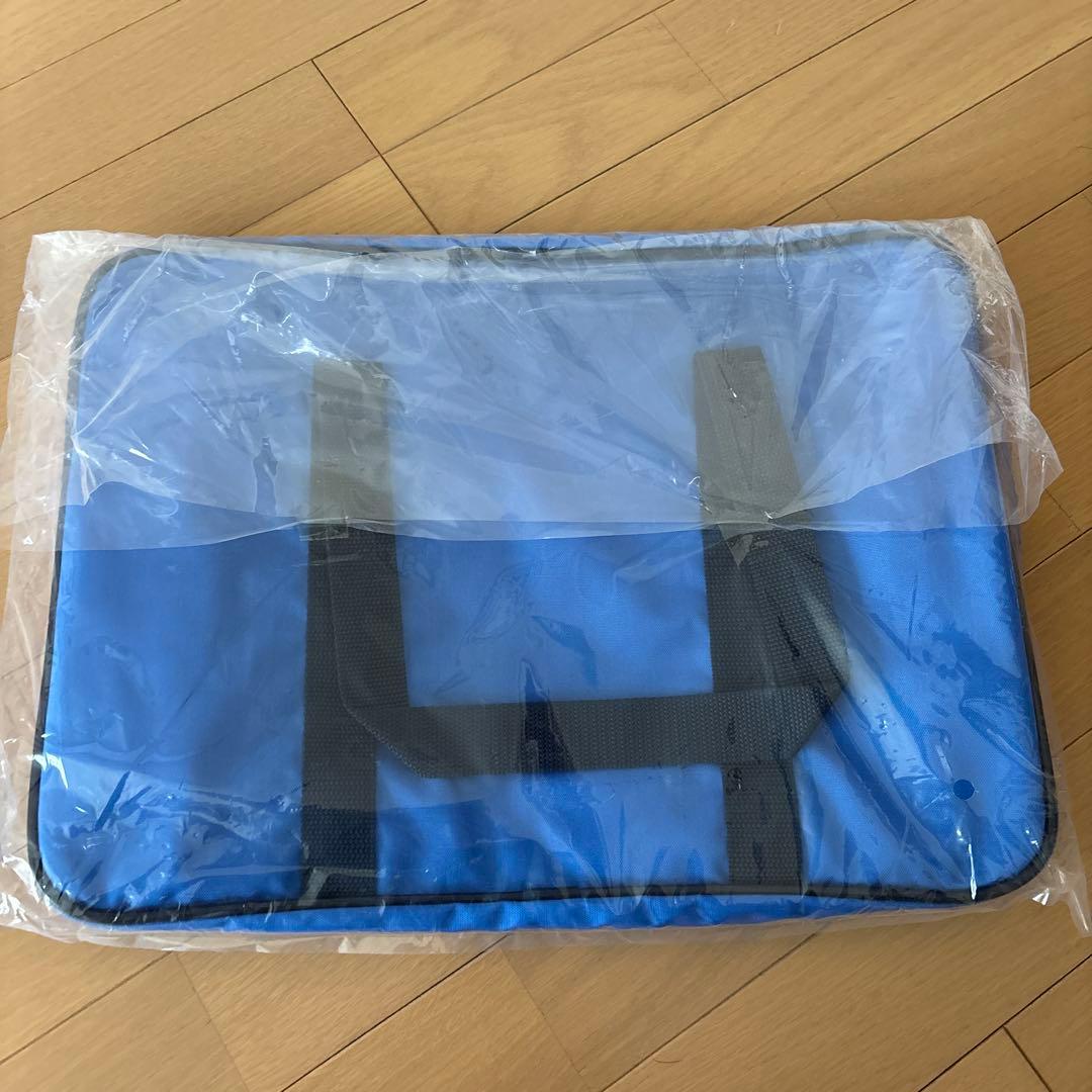 新品 未使用 旧ワッペ スクバ 青 レア 女子高生 スクールバッグ 入手困難