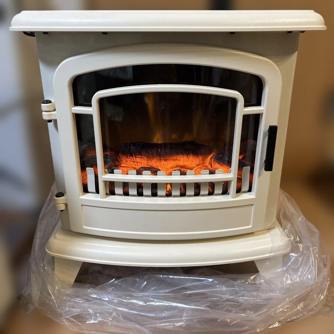 ニトリ⭐︎2021年モデル！ミドルワイド 暖炉型ファンヒーター