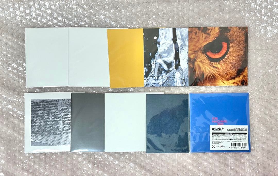 UNISON SQUARE GARDEN レコード型コースター - メルカリ