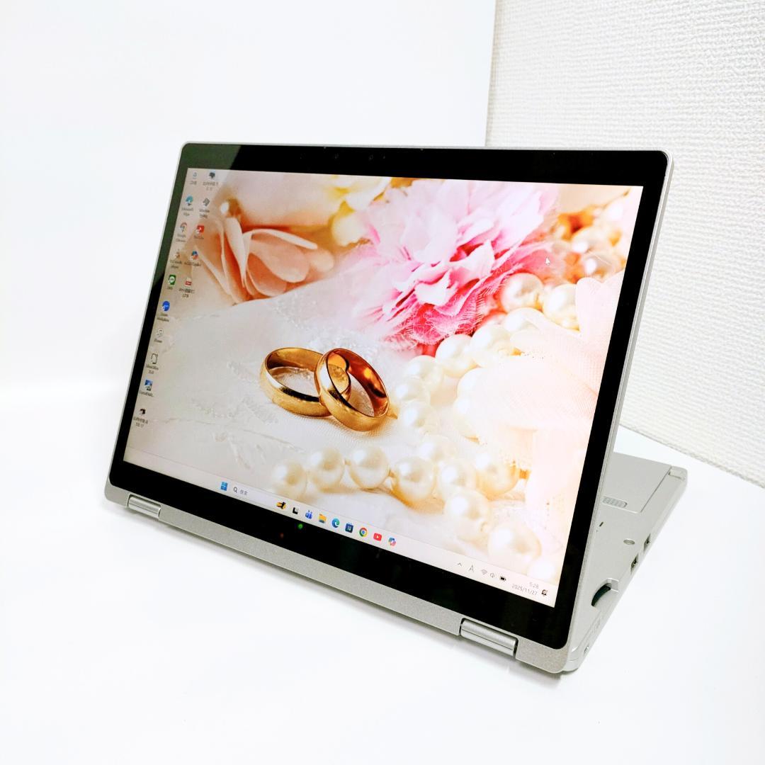 第10世代i5✨️2in1/タッチパネル/カメラ付きパソコン/レッツノート