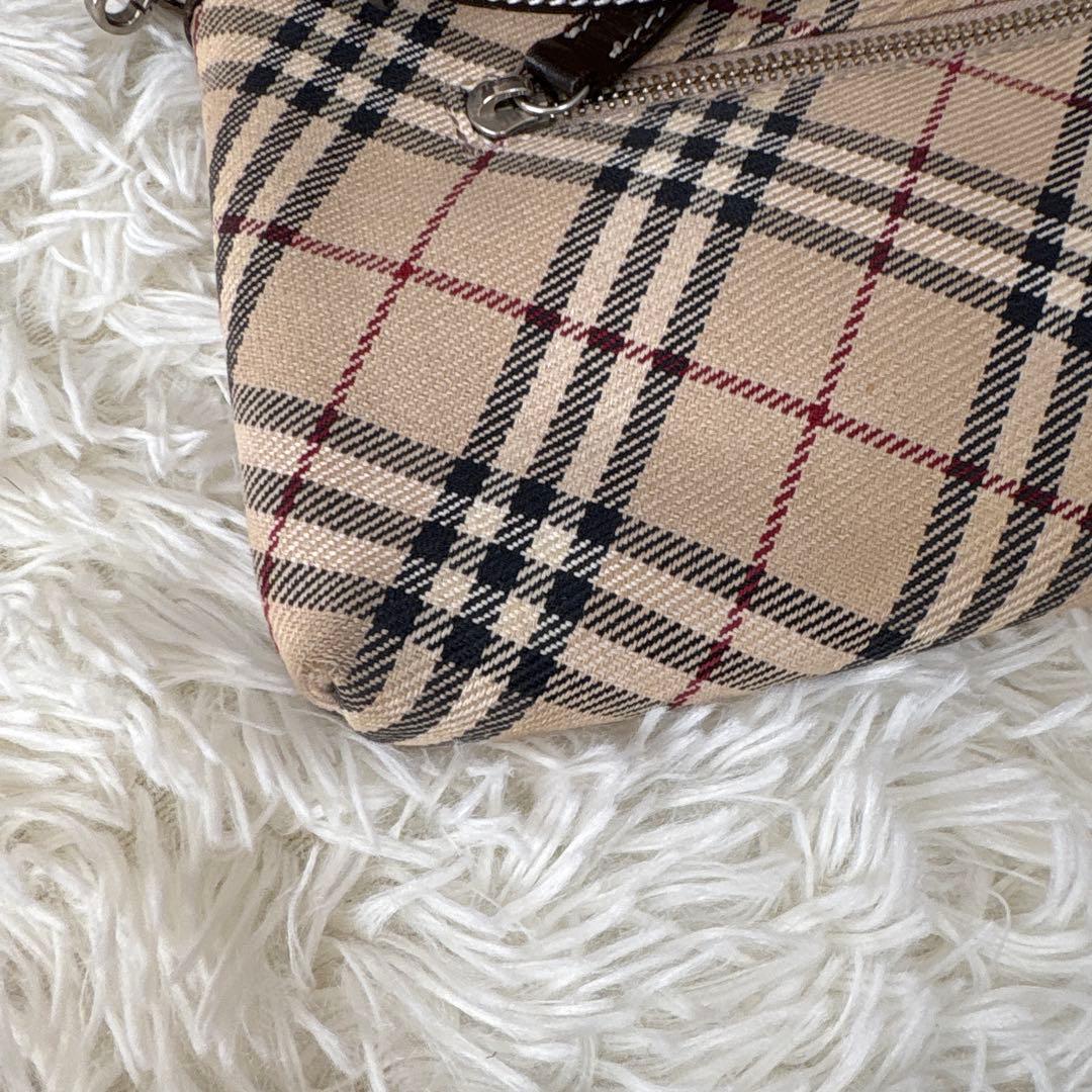 バーバリー ブルーレーベル ショルダーバッグ ノバチェック ポーチ