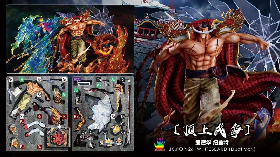 ワンピース 白ひげ エドワード・ニューゲート ガレージキット