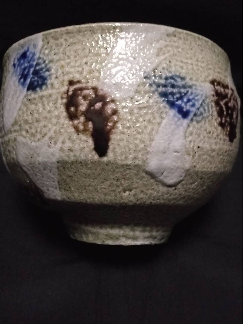 茶碗 人間国宝「浜田庄司」作 真作保証品 無傷完品 合わせ箱 仕