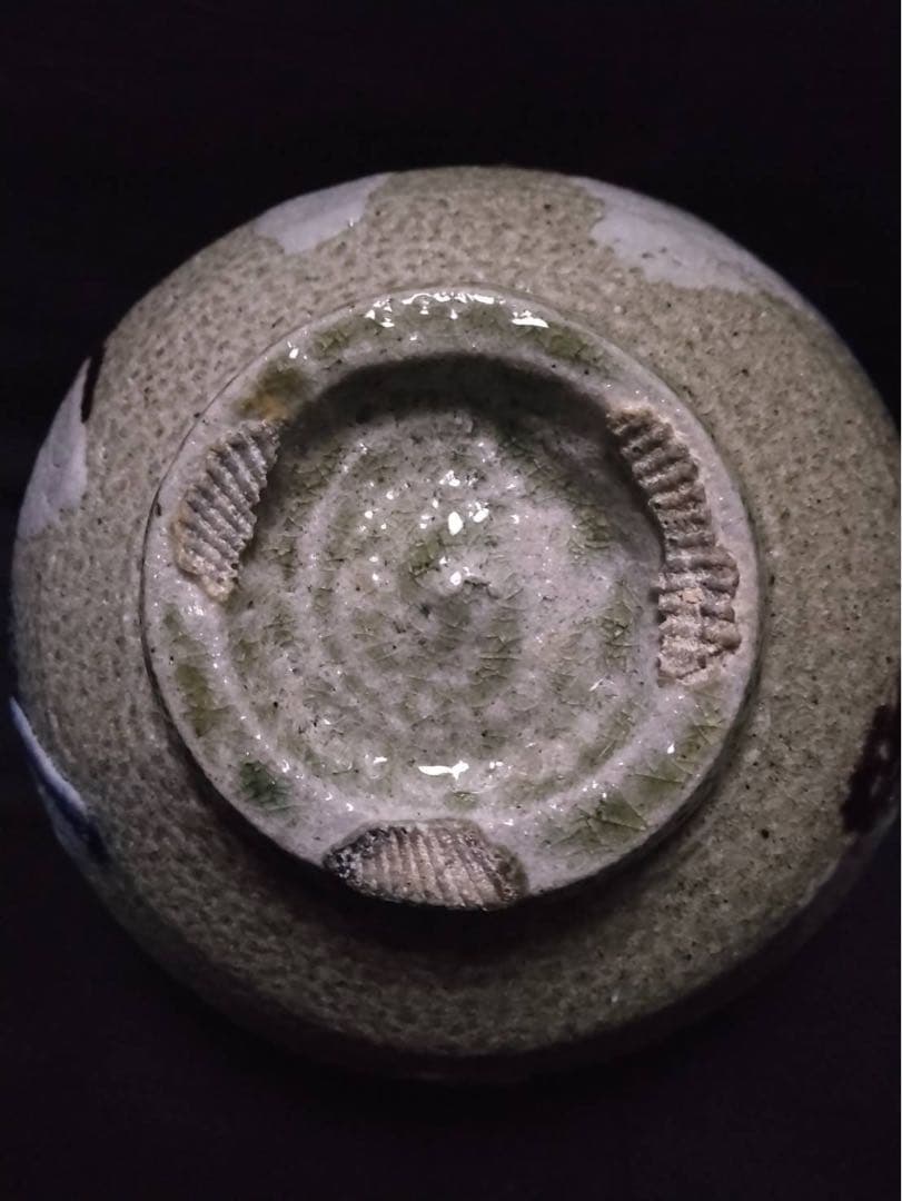 茶碗　人間国宝「浜田庄司」作　真作保証品　無傷完品　合わせ箱　仕覆付き