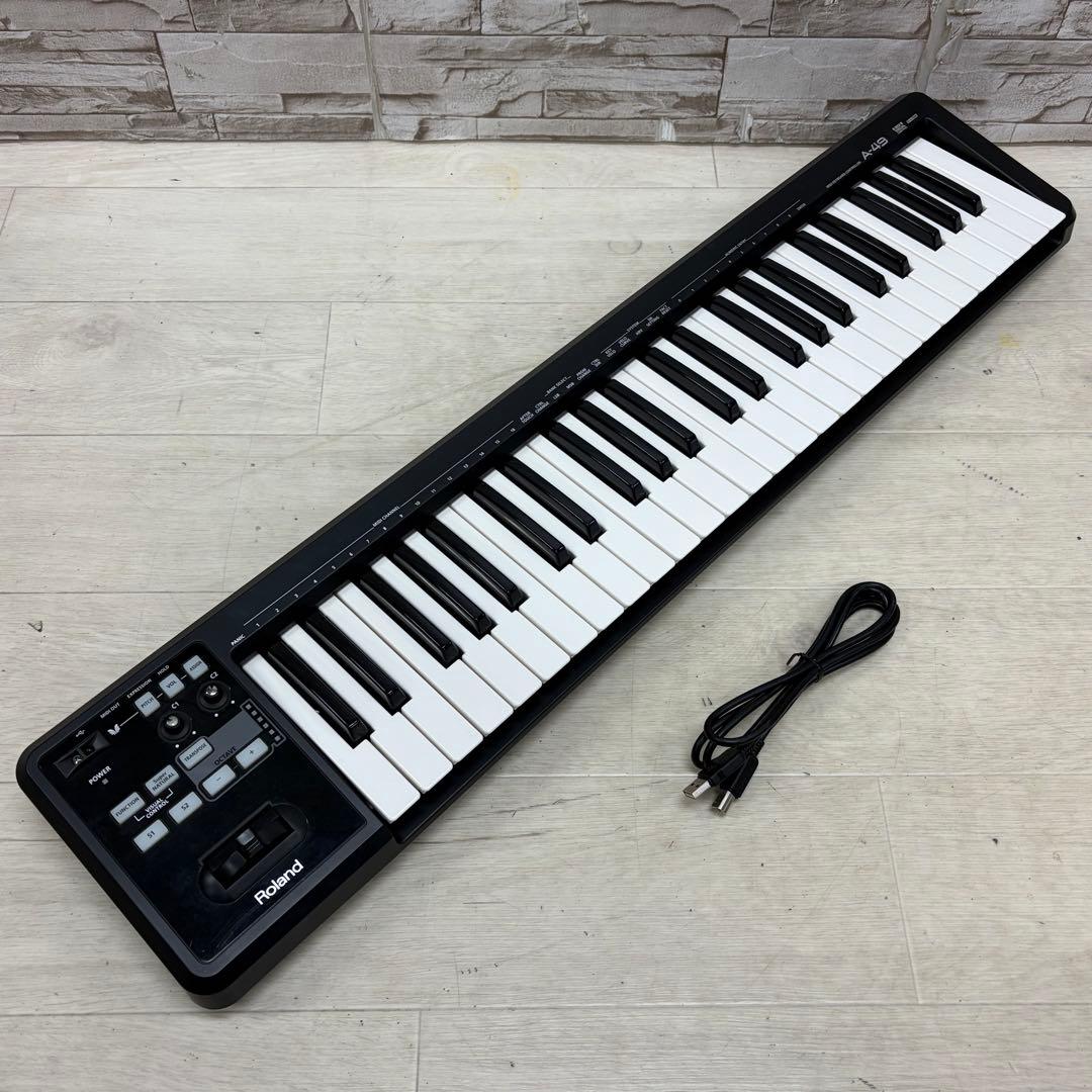 Roland ローランド 49鍵盤 USB MIDIキーボード A-49 ⑦ - メルカリ