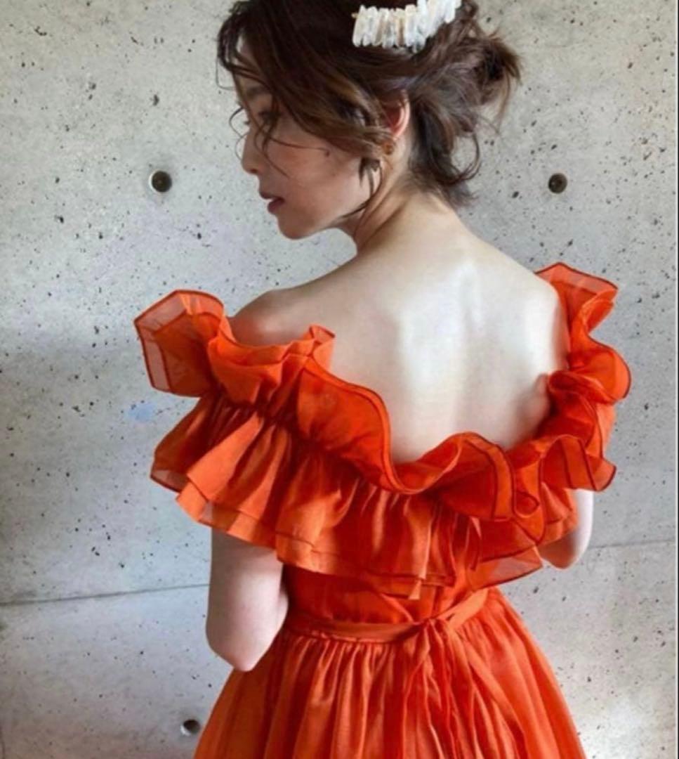 アーバンブランシュ　カラードレス　ビタミンドレス　結婚式　二次会