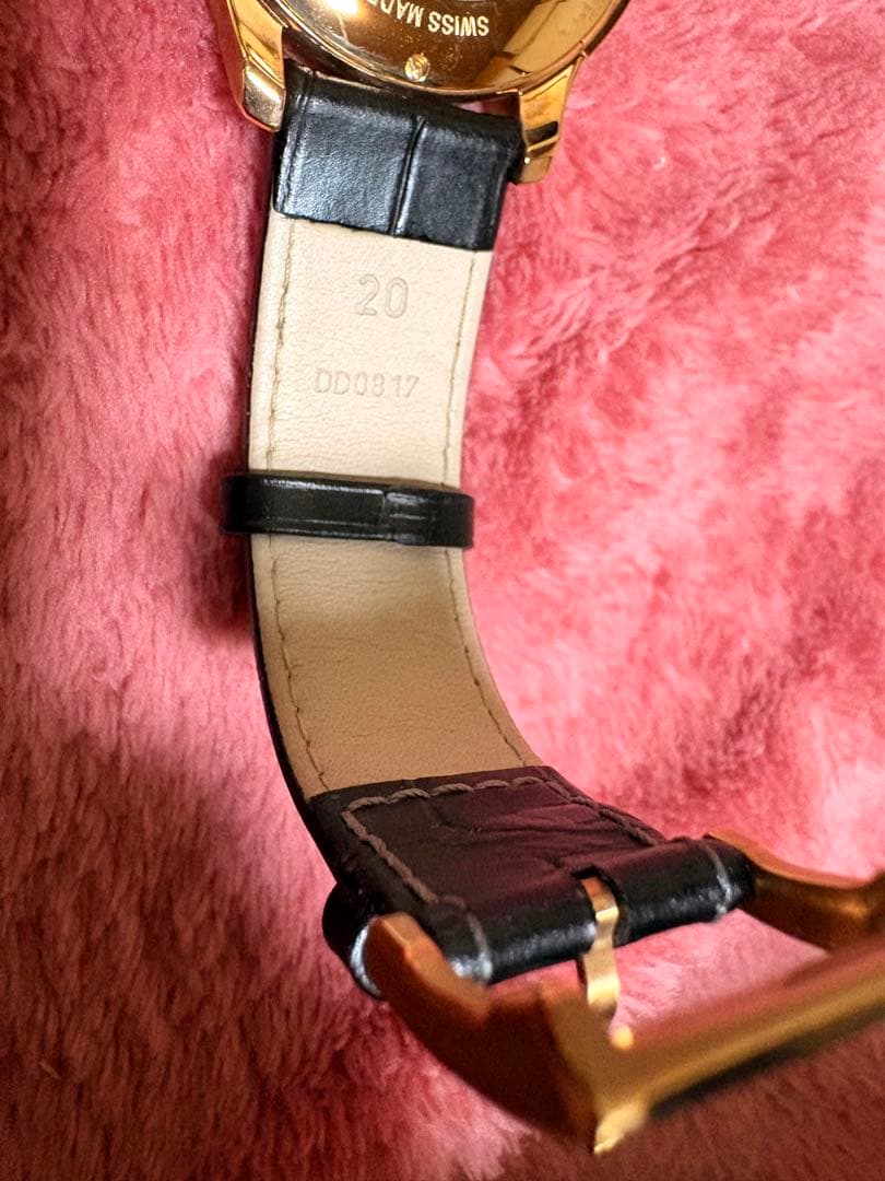 Hamilton オープンハート 自動巻き時計 ゴールド/ブラック