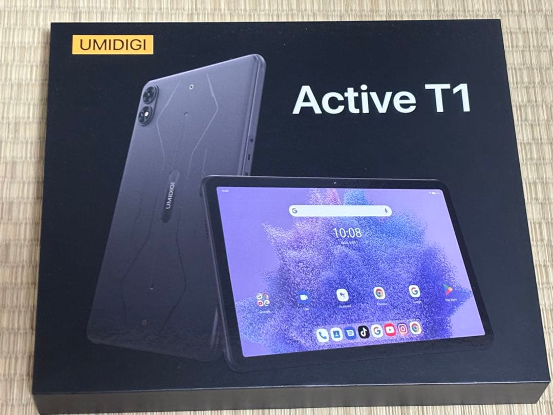 UMIDIGI 防水タブレット Active T1 Tab タフネスタブレット