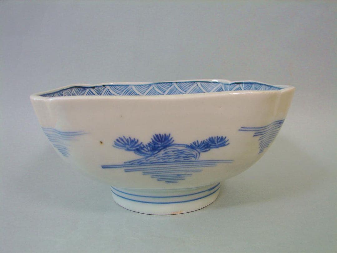 金魚絵図 四角鉢