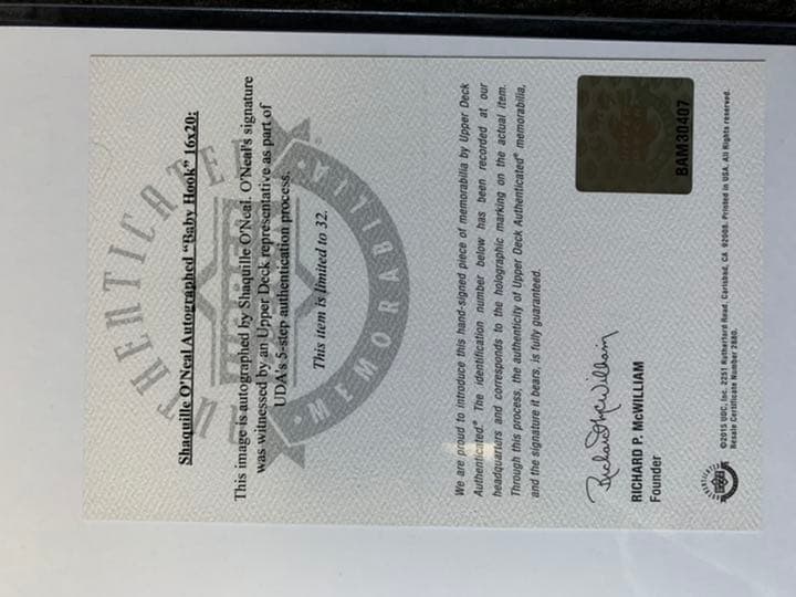 nba シャキール・オニール　/32 ポスター