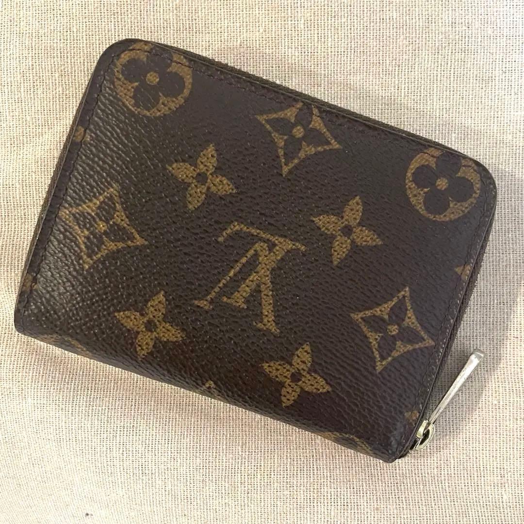 美品★ルイヴィトン モノグラム ジッピーパース ケース 小銭入