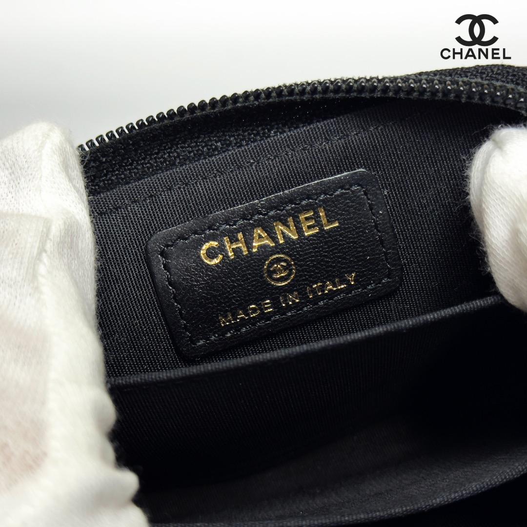 正規品　CHANEL ボーイシャネル　ゴールド金具　小銭入れ　ケース