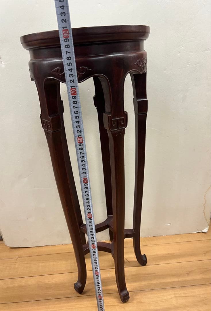 ［美品］花梨　花台　送料込み