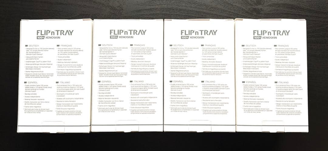 ULTIMATE GUARD　デッキケース　ブルー　4点