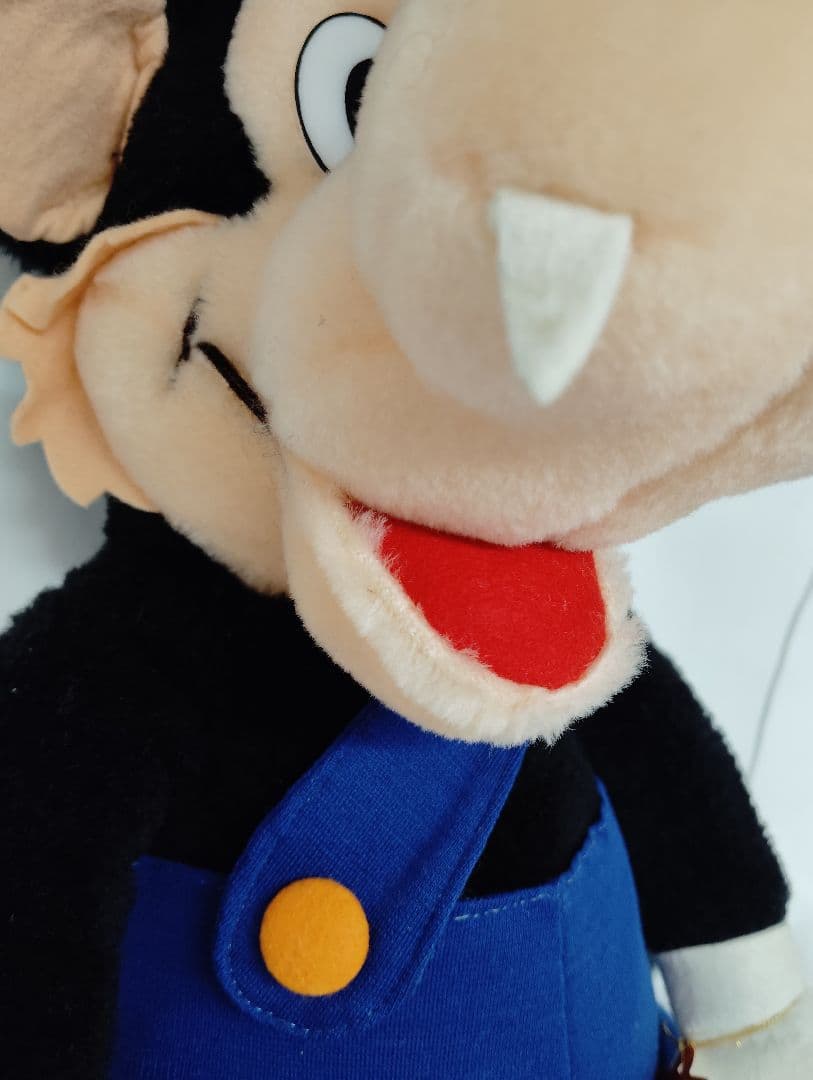 東京ディズニーランド　ビッグバッドウルフ　ぬいぐるみ　レトロ