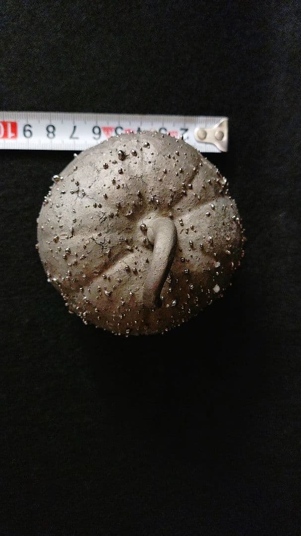 松井康成作陶器 かぼちゃ型 置物