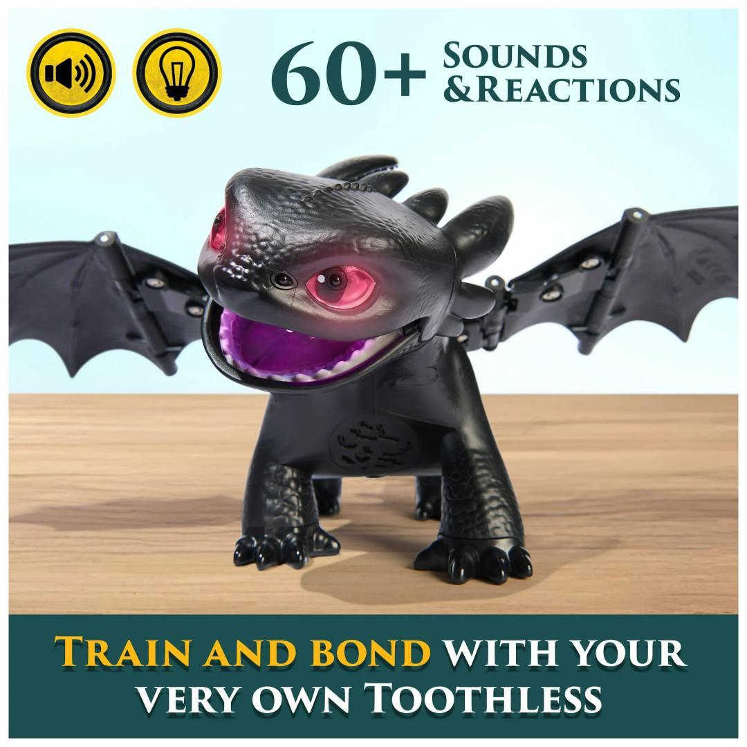 ヒックとドラゴン トーキング フィギュア トゥース ナイトフューリー