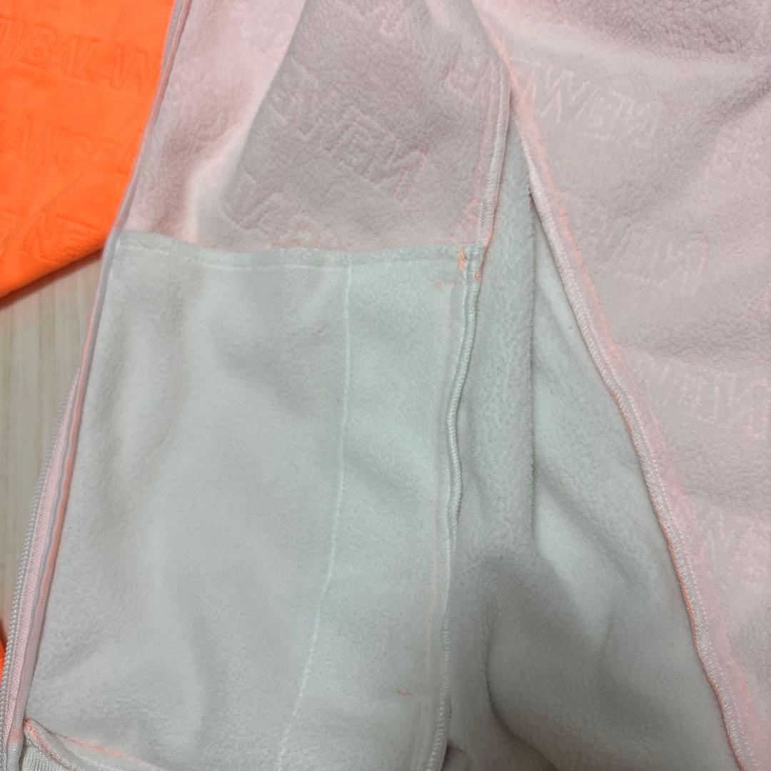 美品　ニューバランス　ゴルフ　セットアップ　防風　防寒　レディースウェア　裏起毛